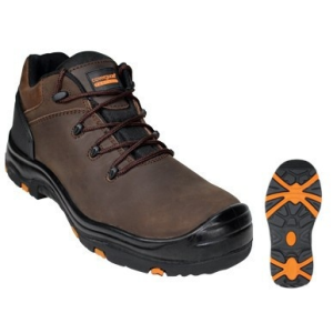 Coverguard Footwear TOPAZ Coverguard S3 SRC HRO munkavédelmi cipő, barna hőálló talpú kompozit 9TOPL