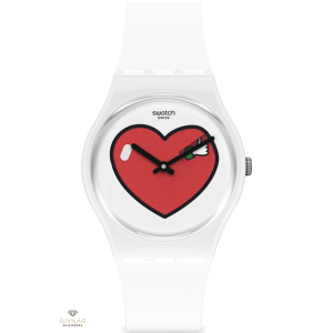 Swatch Love O'Clock Valentin nap unisex óra - GW718