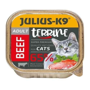 Julius K-9 Julius-K9 Cat Terrine Adult Beef - nedveseledel (marha) felnőtt macskák részére (100g)