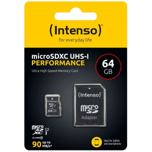 Intenso Intenso 3424490 64 GB MicroSD UHS-I Class 10 memóriakártya