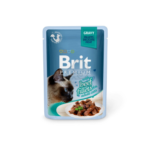 Brit Brit Premium Cat Gravy - Beef Fillets 6 x 85 g