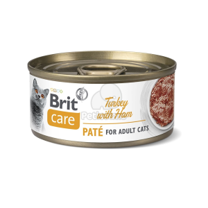 Brit Brit Care Cat Paté Turkye with Ham 6 x 70 g