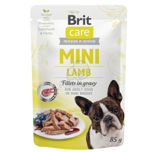 Brit Brit Care Mini Fillets in Gravy - Lamb 85 g