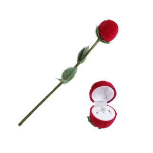  Rózsa Plüss ékszertartóval+gyűrű