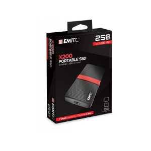 Emtec 256 GB X200 SSD (2,5", USB 3.2) (SE256GX20)