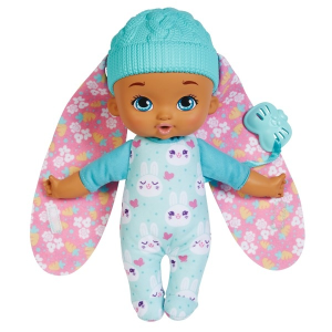 Mattel My Garden Baby: Édi-Bébi ölelnivaló nyuszi - kék