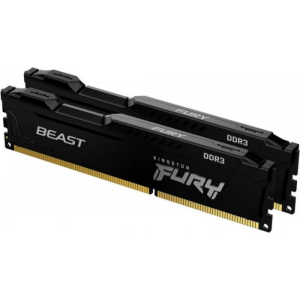 Kingston Fury Beast Black 8GB (2x4) 1866MHz CL10 DDR3 (KF318C10BBK2/8)