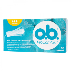 O.B. Procomfort normál egészségügyi tampon 16 db
