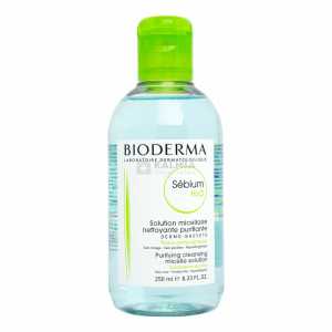 Bioderma Sébium H2O arclemosó mélytisztító zsíros bőrre 250 ml