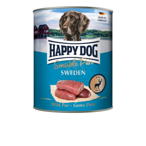 Happy Dog Happy Dog Wild Pur - Vadhúsos konzerv 800 g