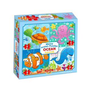 D-Toys &amp; Games Meine Ersten Puzzles Kirakós játékok óceán állatai téma