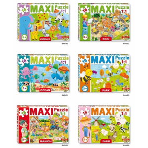  Maxi puzzle 16 db - os többféle változatban 640