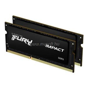 Kingston SODIMM memória 2X8GB DDR3L 1866MHz CL11 Fury Impact (KF318LS11IBK2/16)