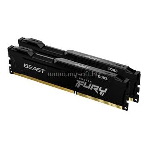 Kingston DIMM memória 2X8GB DDR3 1600MHz CL10 Fury Beast Black (KF316C10BBK2/16)