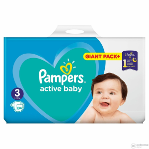 Pampers Active Baby 3 Giant Pack pelenka 6-10 kg - 90 db