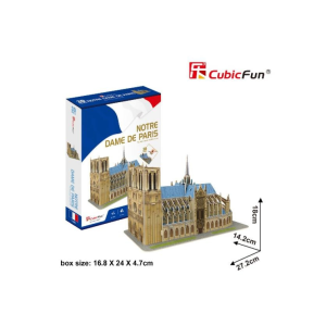 CubicFun 3D puzzle -Notre Dame Párizs 53db-os