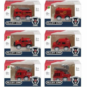 Magic Toys Alloy Car tűzoltó járművek 6 cm többféle változatban