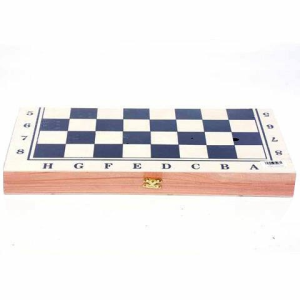 Magic Toys Fa sakk, festett táblával 24×24 cm