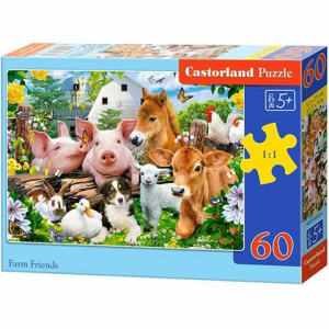 Castorland Állatok a farmon puzzle 60 db-os – Castorland