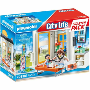 Playmobil Városi élet – Gyermekorvos Starter Pack (70818)