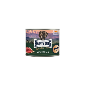 Happy Dog Happy Dog Sensible Pure Montana - Lóhúsos konzerv 24 x 200 g