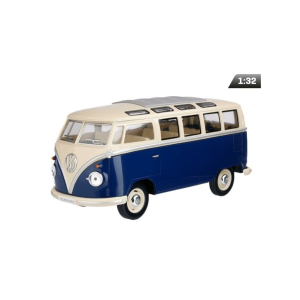  Makett autó 1:32, VW Classic Bus, kék-krém