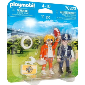 Playmobil DuoPack Sürgősségi orvos és rendőrnő 70823