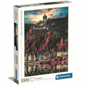 Clementoni Cochem-kastély, Németország HQC puzzle 1000 db-os – Clementoni