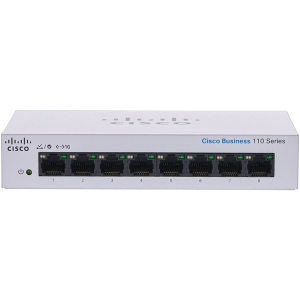 Cisco Switch 8 port - CBS110-8T-D-EU (SG110D-08-EU utódja) (CBS110-8T-D-EU)