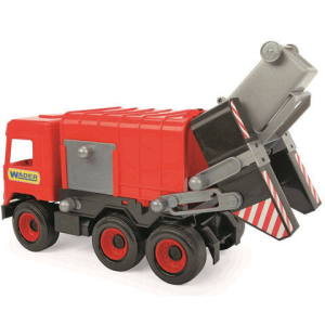 Wader Middle Truck: Kukás autó 43 cm piros – Wader