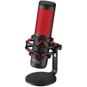 HP HYPERX Mikrofon QuadCast asztali fekete-piros
