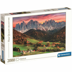 Clementoni Val Di Funes, Olaszország HQC puzzle 2000 db-os – Clementoni