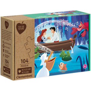 Clementoni Disney hercegnők: Ariel, a kis hableány 104 db-os puzzle – Clementoni