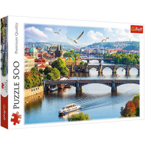 Trefl Prága, Csehország 500 db-os puzzle – Trefl