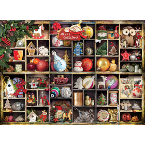 Eurographics Puzzle EuroGraphics 1000 db-os Puzzle - Christmas Ornaments - 6000-0759