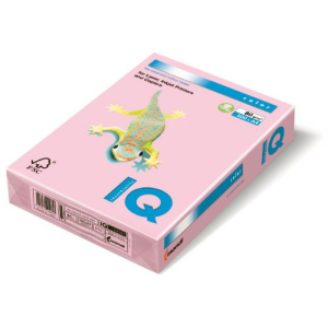 IQ Másolópapír, színes, A3, 80g. IQ OPI74 500ív/csomag, pasztell flamingo