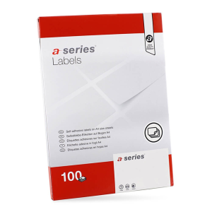 A-Series Etikett címke, 105x48mm, 100lap, 12 címke/lap A-Series