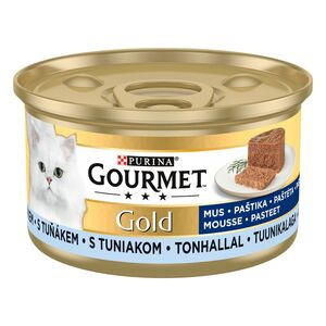 Gourmet GOURMET GOLD Tonhallal pástétom nedves macskaeledel 85g