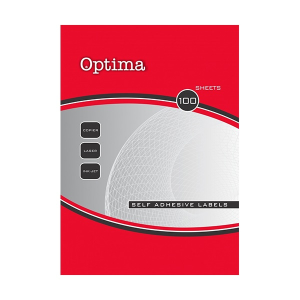 OPTIMA Etikett optima 32087 70x33,8mm 2400 címke/doboz 100 ív/doboz