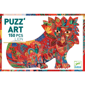 DJECO Művész puzzle-oroszlán 150db-os