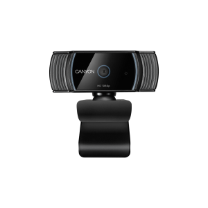 Canyon C5 1080P full HD 2.0Mega auto focus webcam with USB2.0 connector, 360 degree rotary view scope, built in MIC, IC Sunplus2281, Sensor OV2735, viewing a