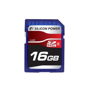 Silicon Power 16GB SD HC memória kártya Silicon Power CL10 (SP016GBSDH010V10) - Memóriakártya