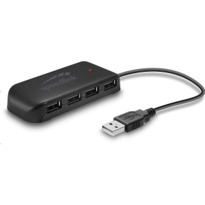 Speedlink Snappy Evo 7 portos USB 2.0 Hub fekete (SL-140005-BK) (SL-140005-BK)