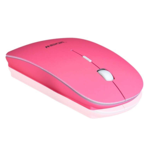 Apple Apple PC Laptop Android Iphone -hoz Vékony vezetéknélküli optikai egér pink rózsaszín - laptop, n...