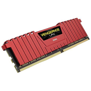 Corsair 8GB 2400MHz DDR4 RAM Corsair Vengeance LPX Red CL16 (CMK8GX4M1A2400C16R) (CMK8GX4M1A2400C16R)