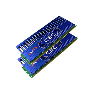 CSX 4GB 1600MHz DDR3 RAM CSX + Metal Cooler (2x2GB) (CSXO-CEC3-1600-4GB-KIT) - Memória