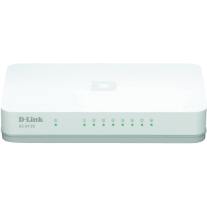D-Link GO-SW-8G 10/100/1000Mbps 8 portos switch (GO-SW-8G)