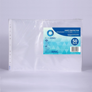 BLUERING Genotherm lefűzhető, A3, 80 micron fekvő, narancsos Bluering® 20 db/csomag,