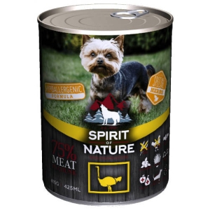  Spirit of Nature Dog HYPOALLERGEN konzerv Strucc 415g