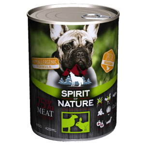  Spirit of Nature Dog HYPOALLERGEN konzerv Bárány&#038;Nyúl 415g